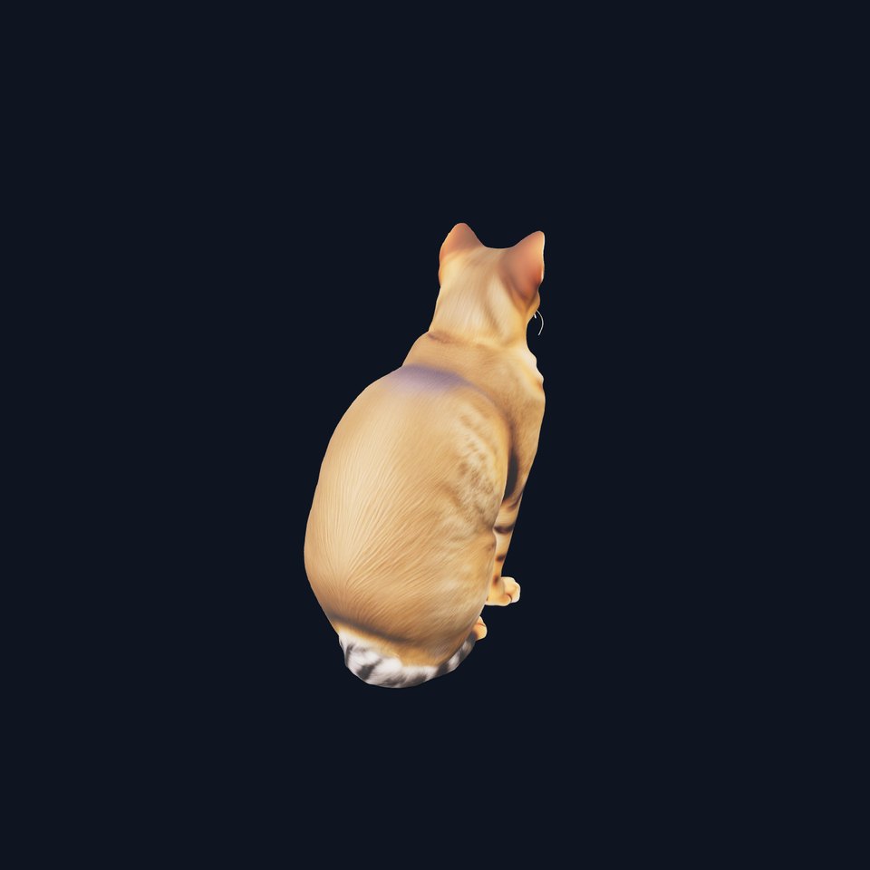 Striped Cat model pack