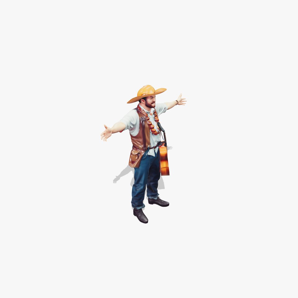 Folk Guitarist model pack