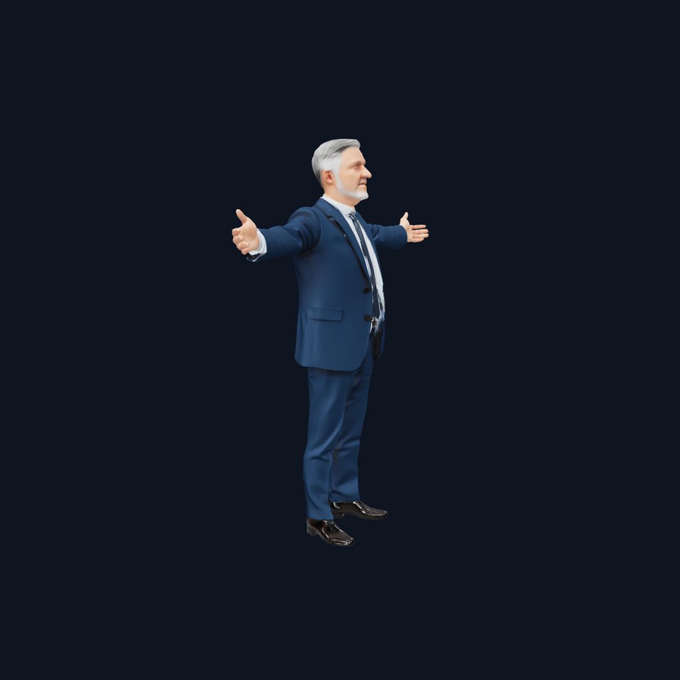 Elegant Businessman model pack