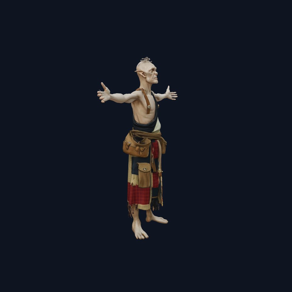 Mystic Elf Warrior model pack