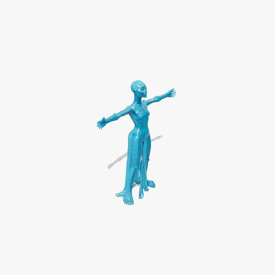 Futuristic Alien model pack