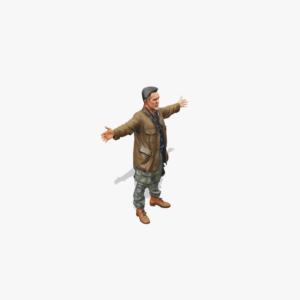 Explorer Jacket Character model pack