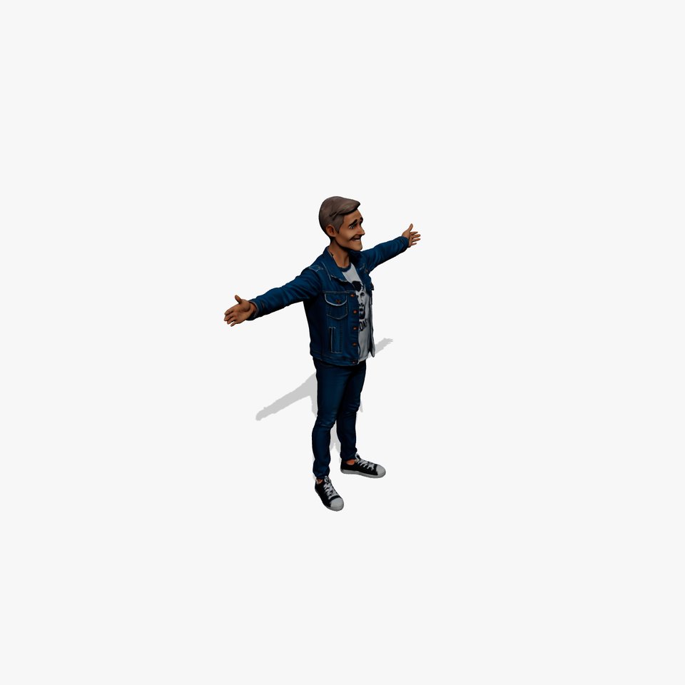 Stylish Denim Character model pack