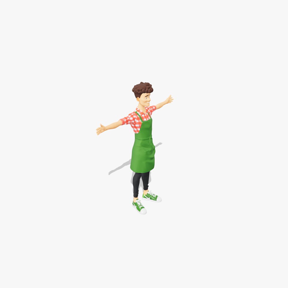 Energetic Barista model pack