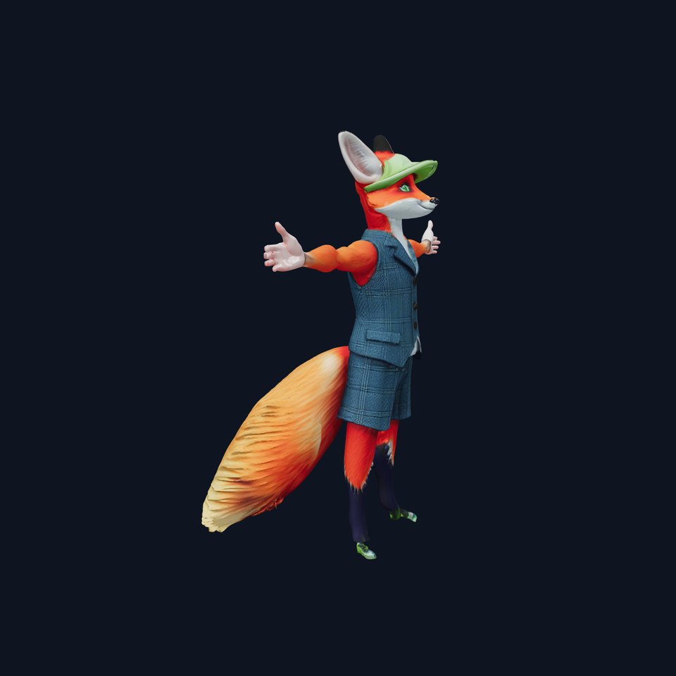 Dapper Fox model pack