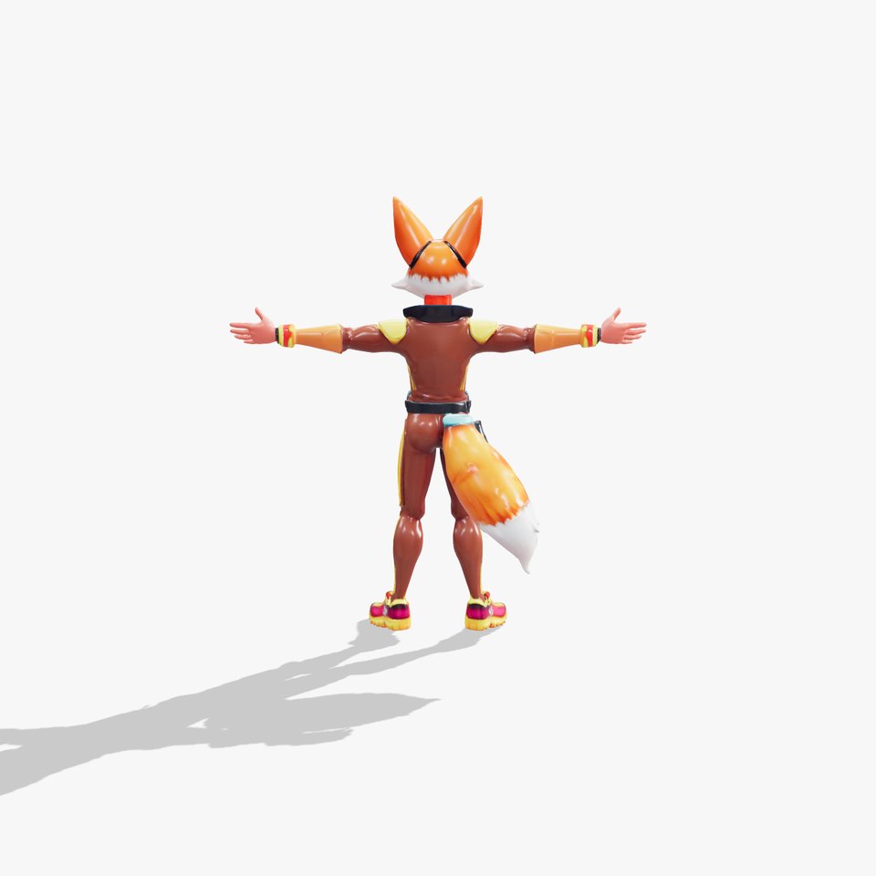 Energetic Fox Adventurer model pack