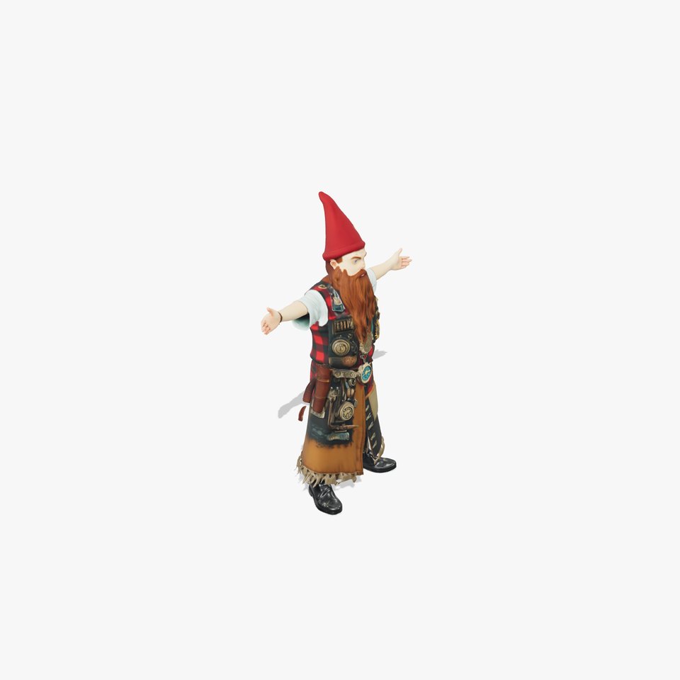 Steampunk Gnome model pack