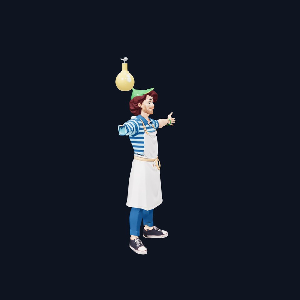 Chef Character model pack