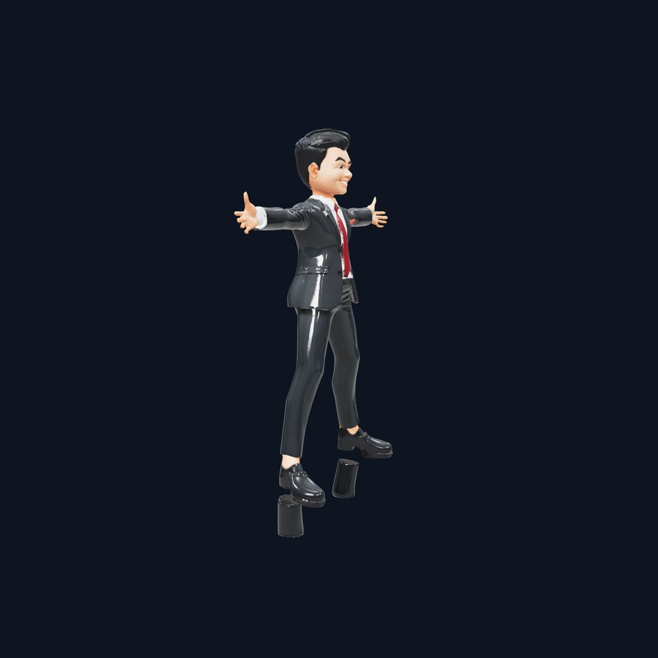 Slick Businessman model pack