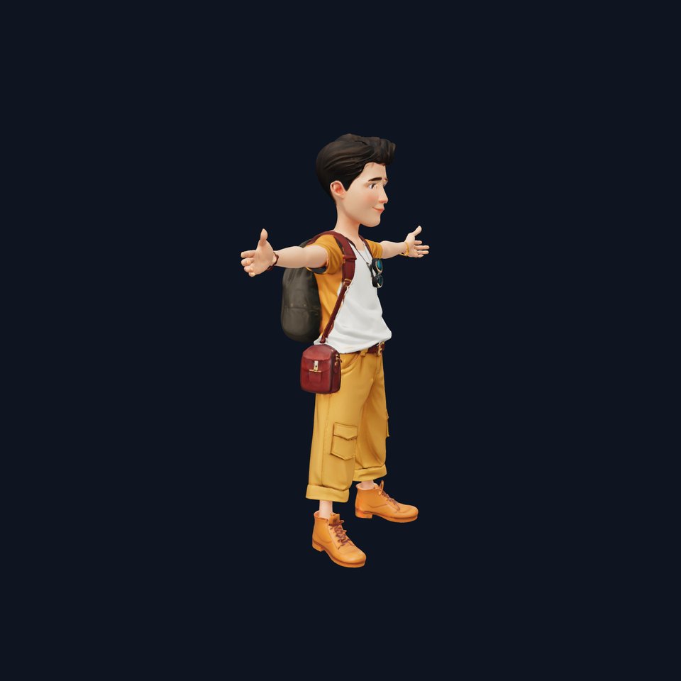 Adventure Explorer Outfit model pack