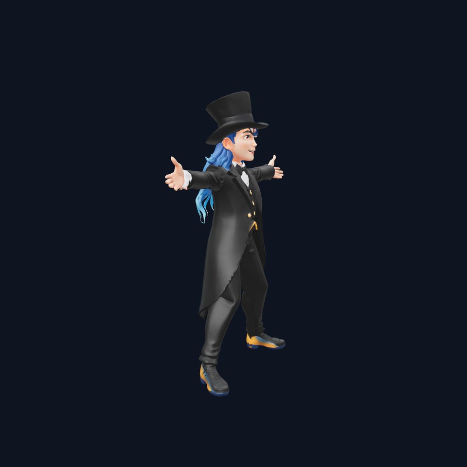 Charming Magician model pack