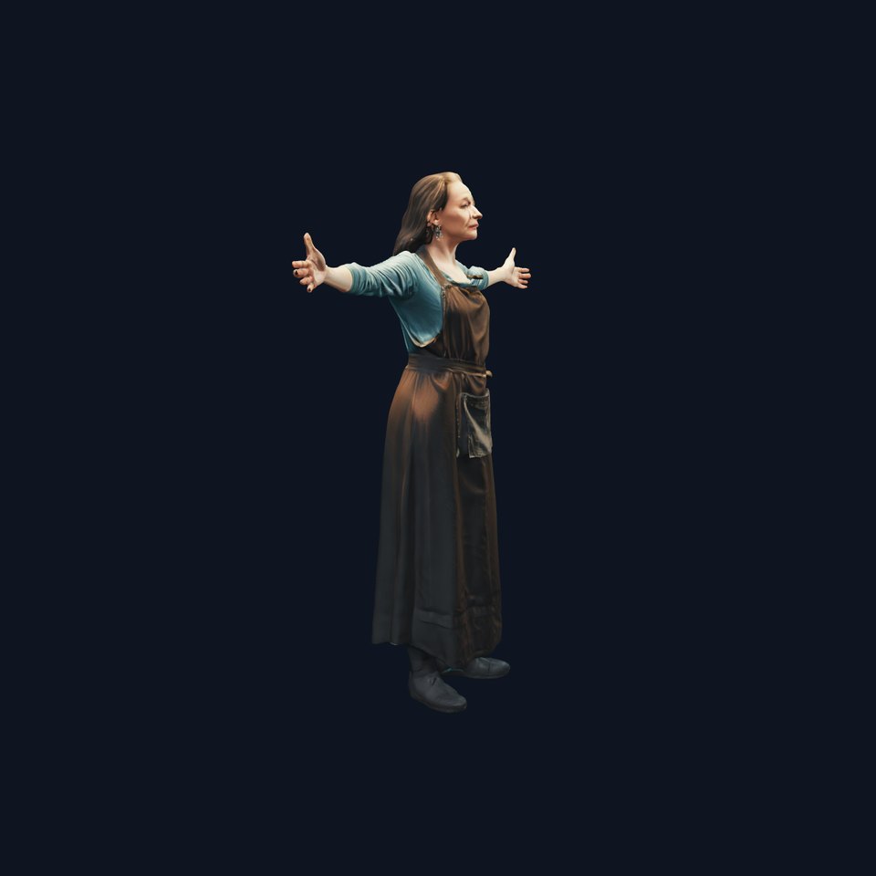 Artisan Apron Figure model pack