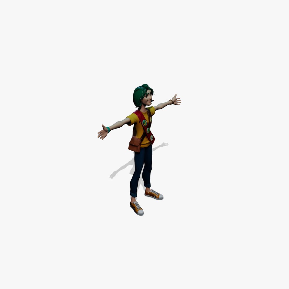 Scout Explorer Character model pack