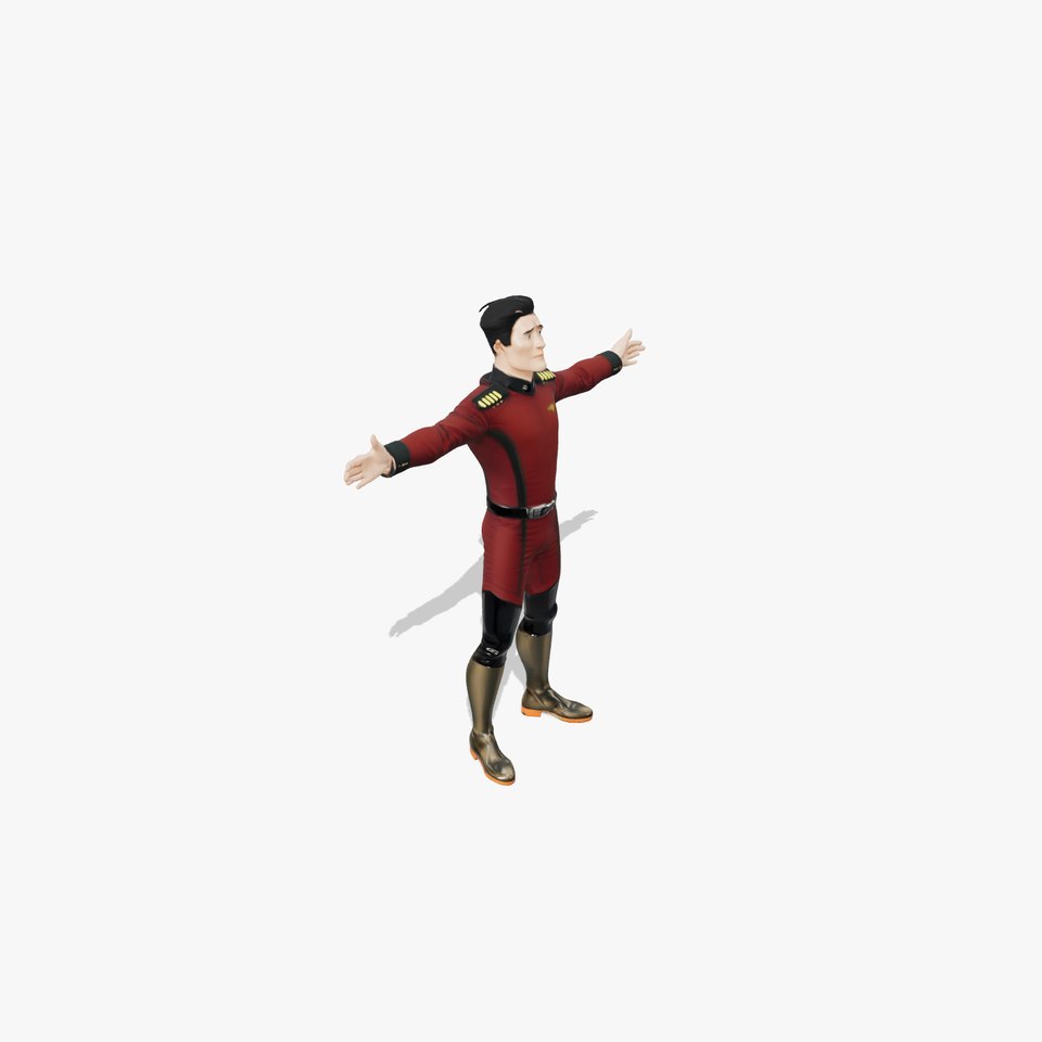 Starfleet Officer Uniform model pack
