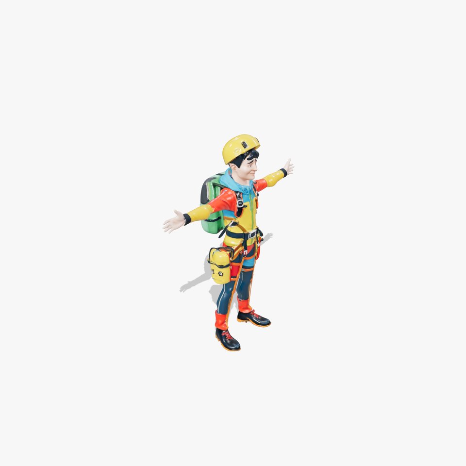 Colorful Explorer Character model pack