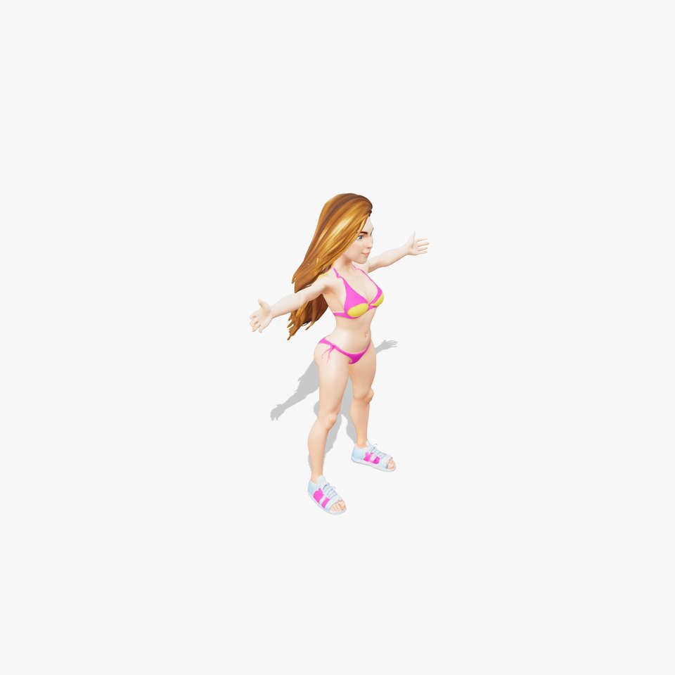 Summer Beachwear model pack