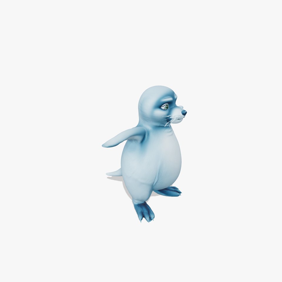 Playful Seal model pack