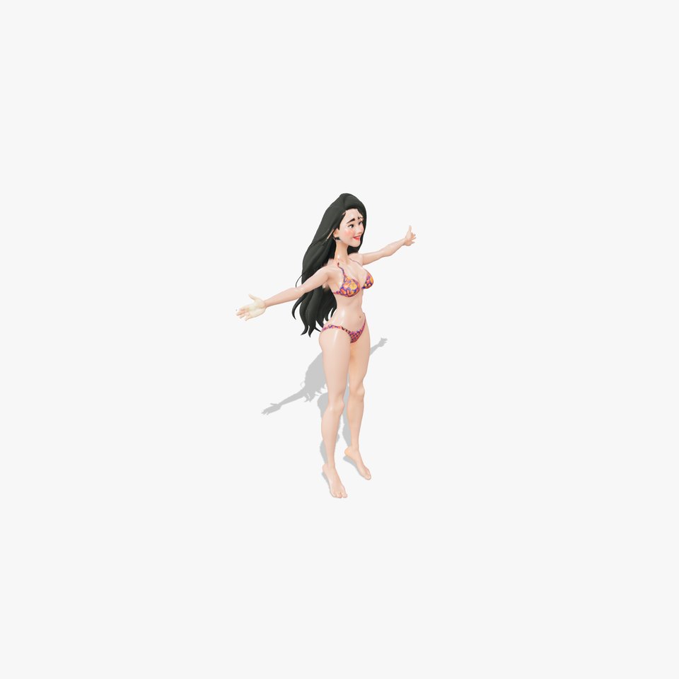 Breezy Summer Bikini model pack