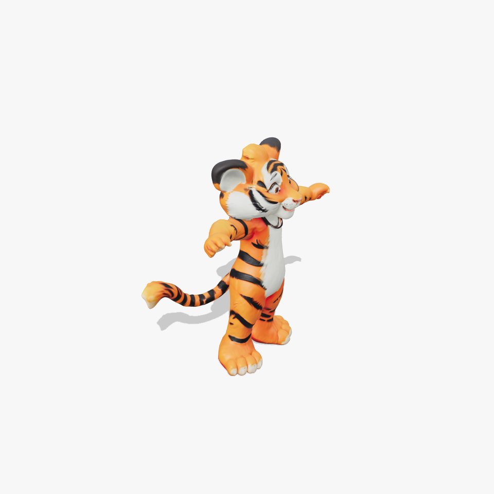 Orange Tiger Cub model pack