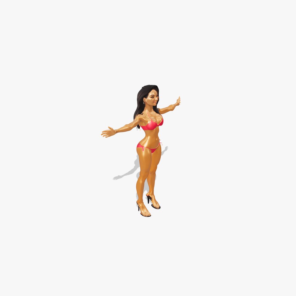 Stylish Bikini Model Pack