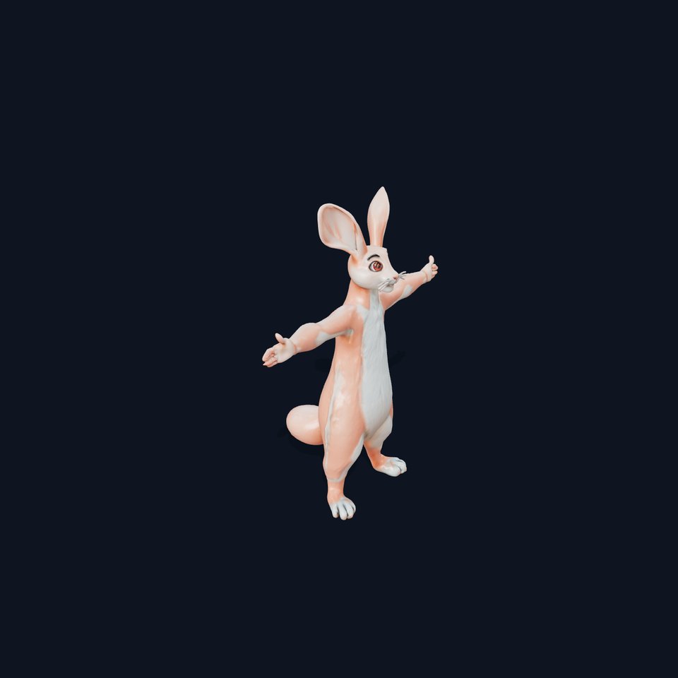 Charming Rabbit Character model pack