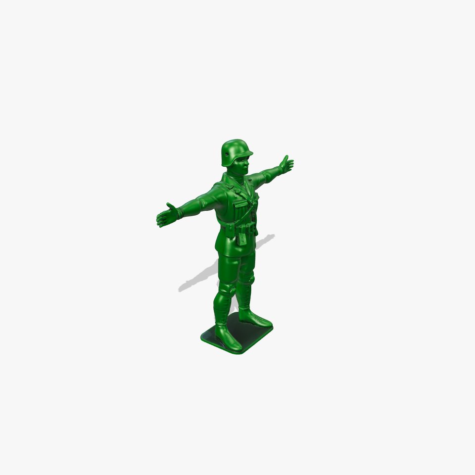 Green Soldier model pack