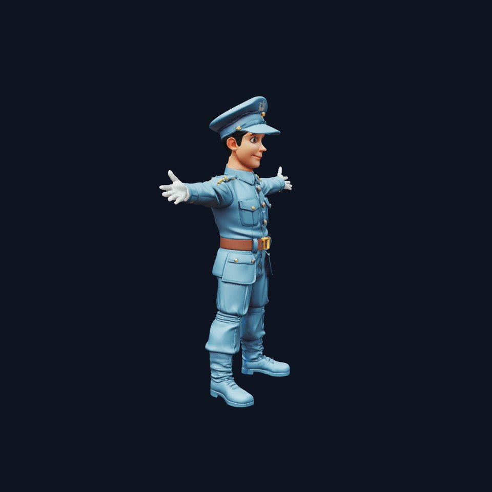 Charming Officer model pack