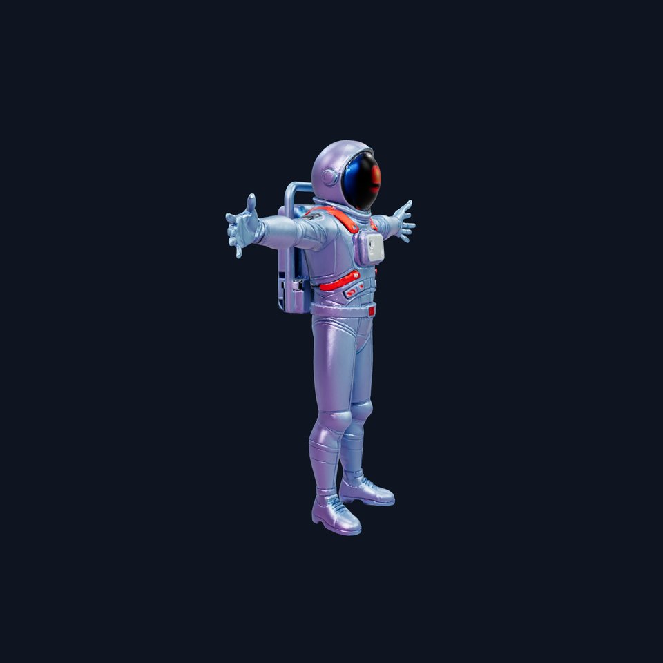 Galactic Astronaut Suit model pack