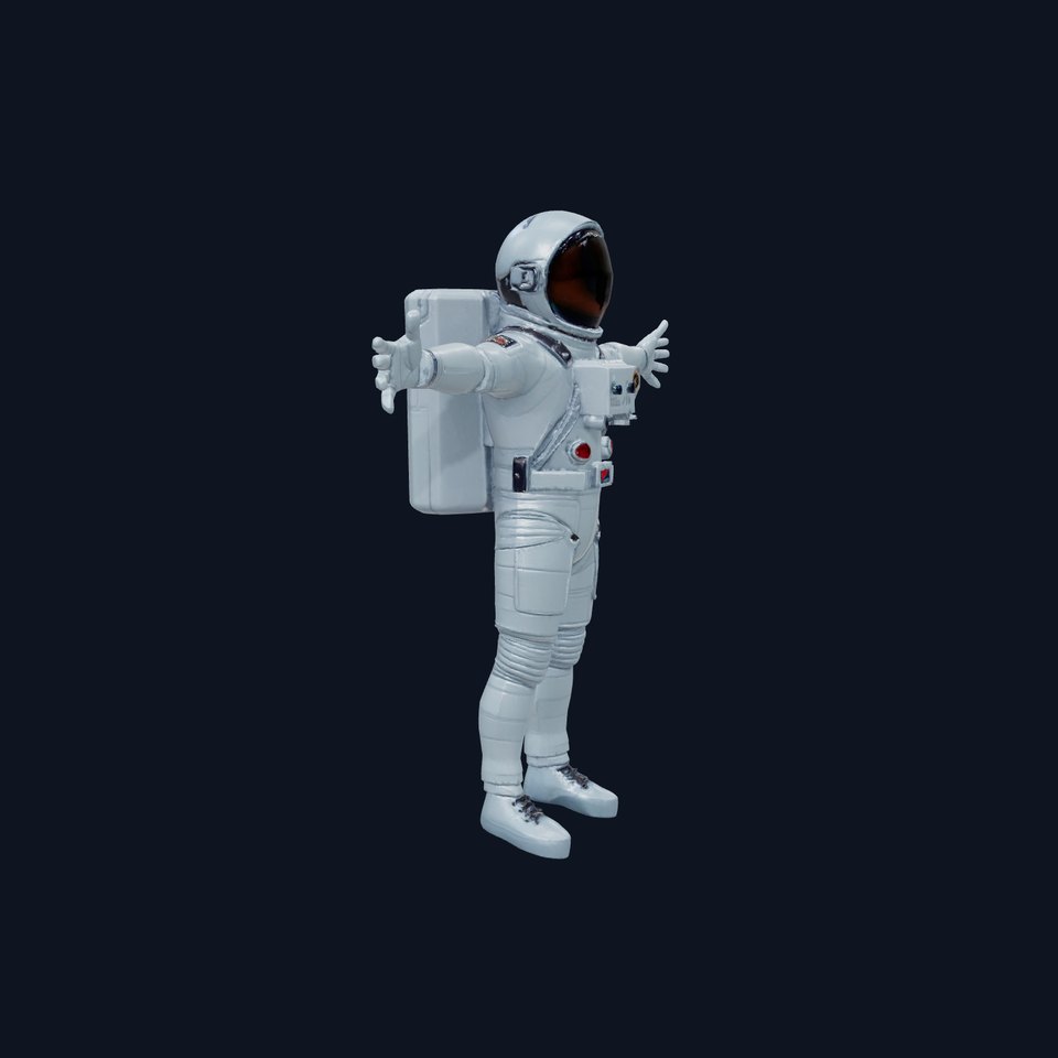 Classic Astronaut Suit model pack