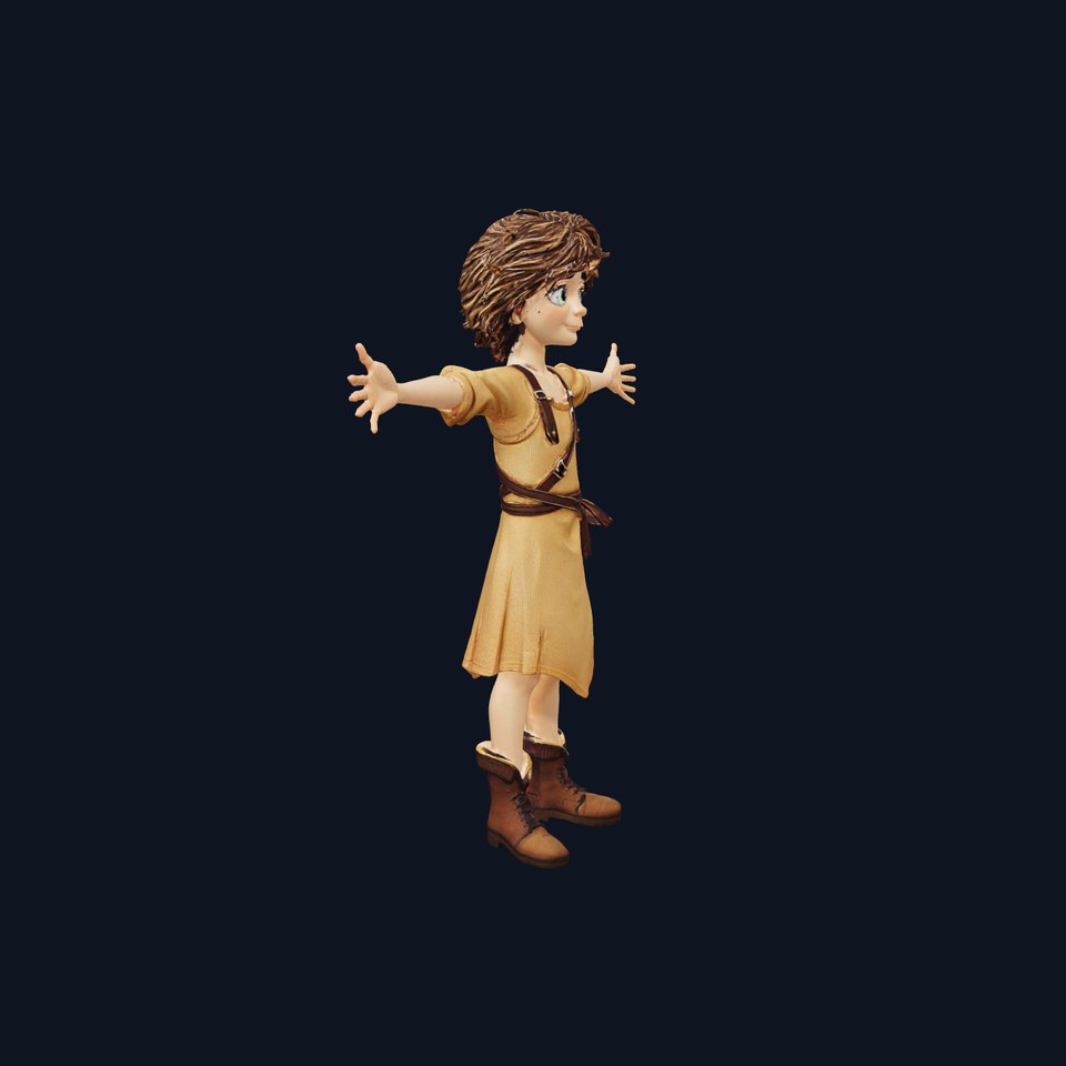 Adventurous Youth Character model pack