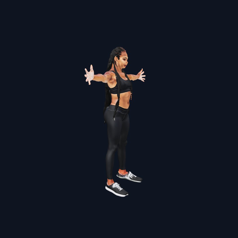 Athletic Fitness Woman model pack