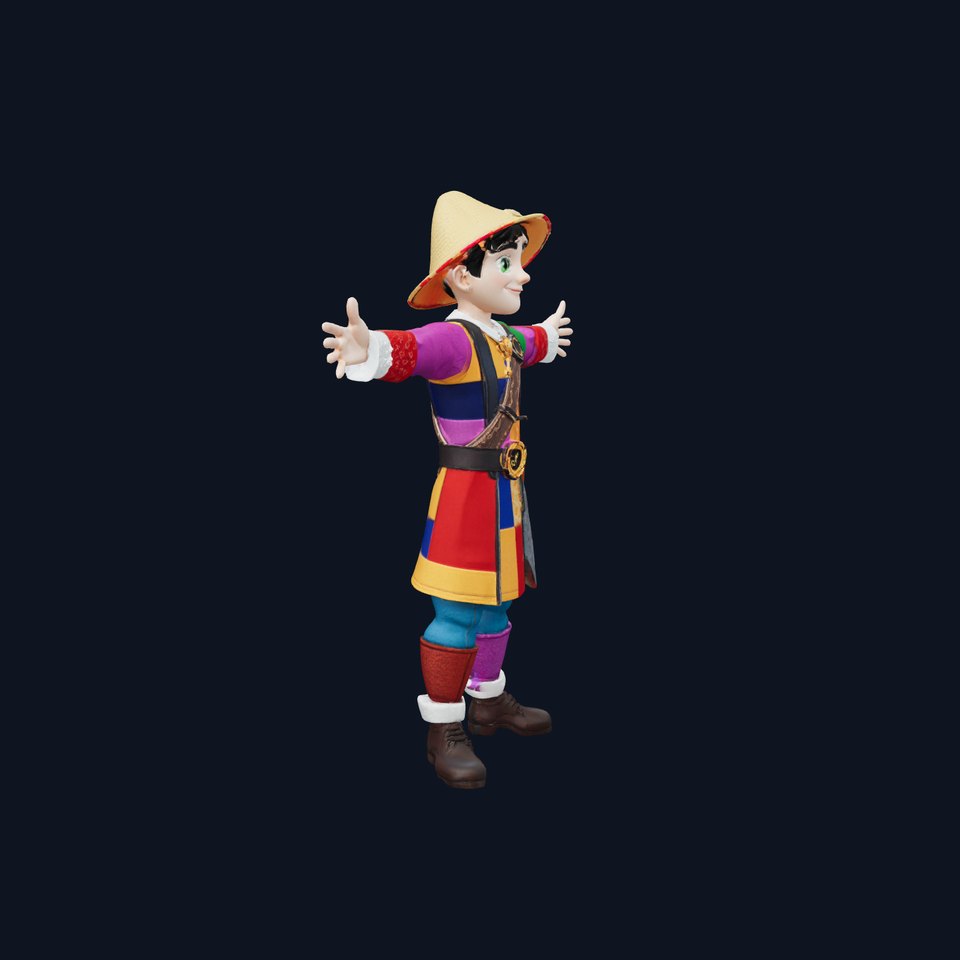 Colorful Adventurer Character model pack