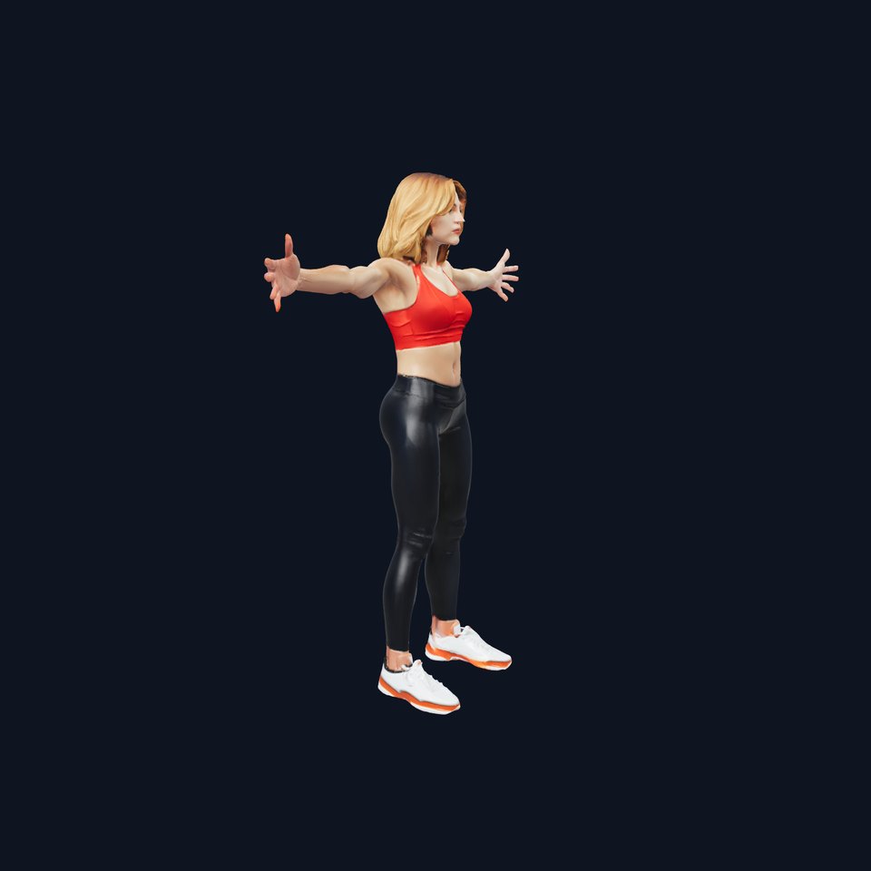 Dynamic Fitness Athlete model pack
