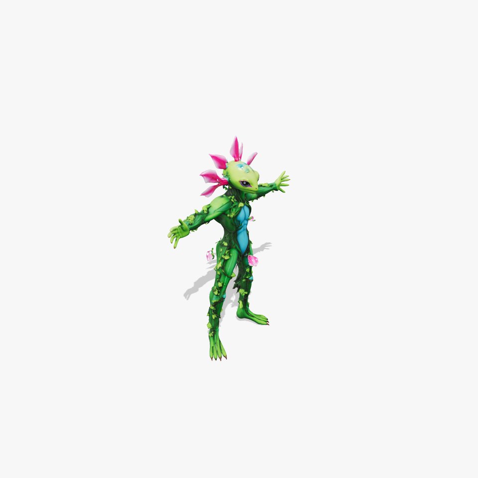 Floral Guardian Spirit model pack