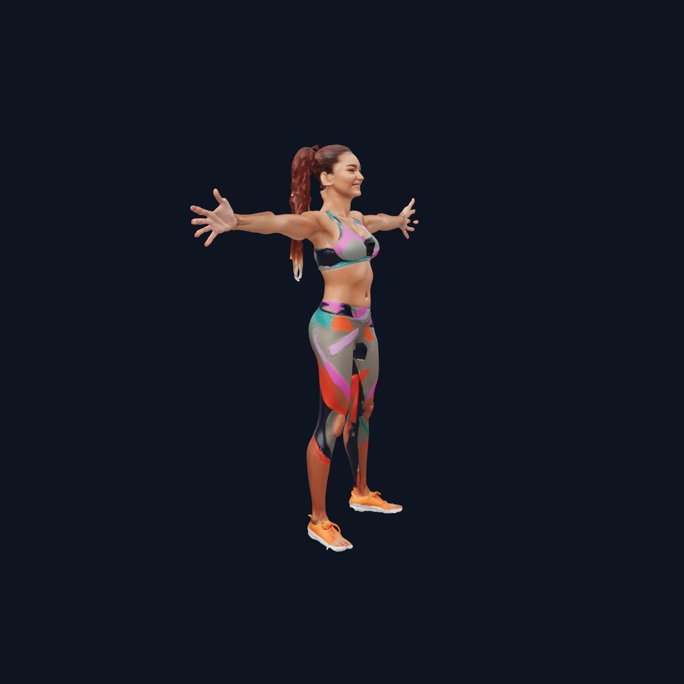 Vibrant Fitness Attire model pack