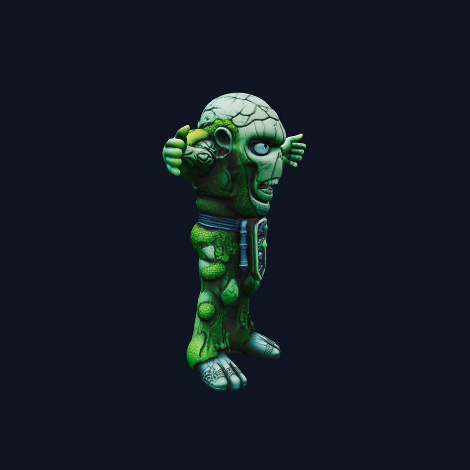 Ancient Stone Guardian model pack