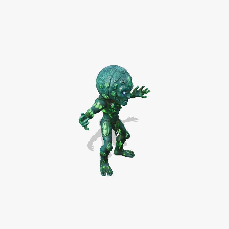 Mystic Guardian Green model pack