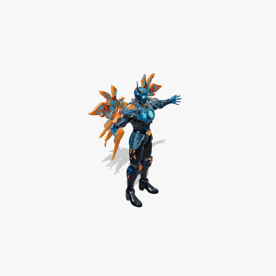 Neo Mechanical Warrior model pack