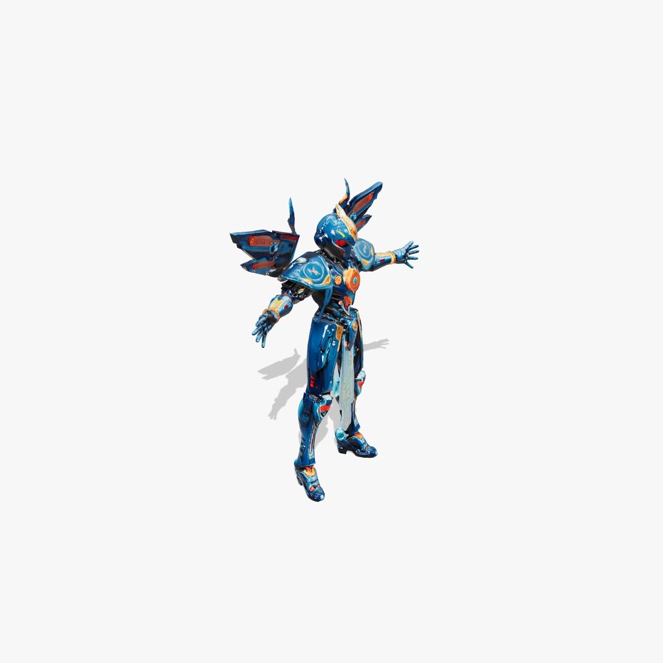Cyber Mecha Guardian model pack