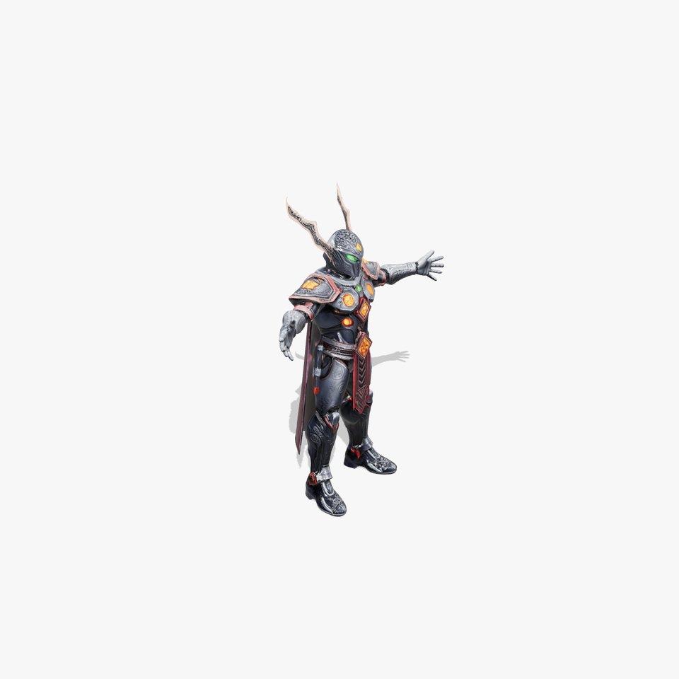 Ember Warrior Armor model pack