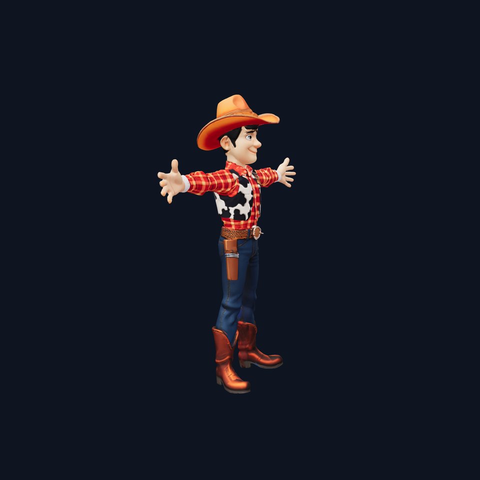 Cowboy Character model pack
