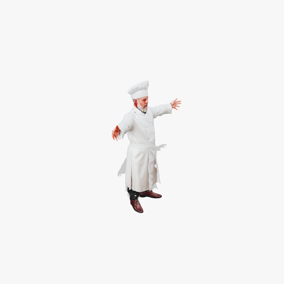 Master Chef Outfit model pack