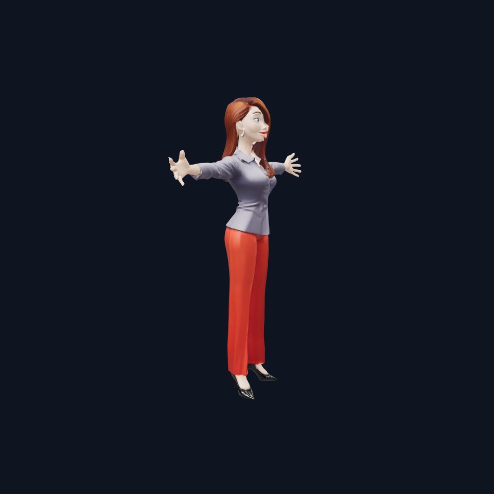Stylish Businesswoman model pack