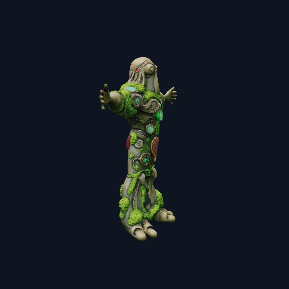 Ancient Moss Guardian model pack