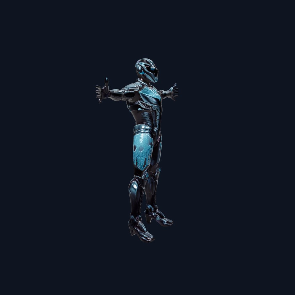 Futuristic Combat Armor model pack