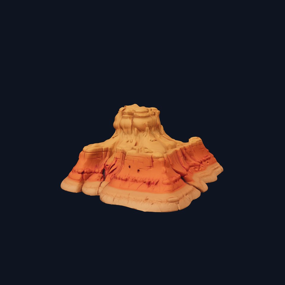 Desert Monument Erosion model pack