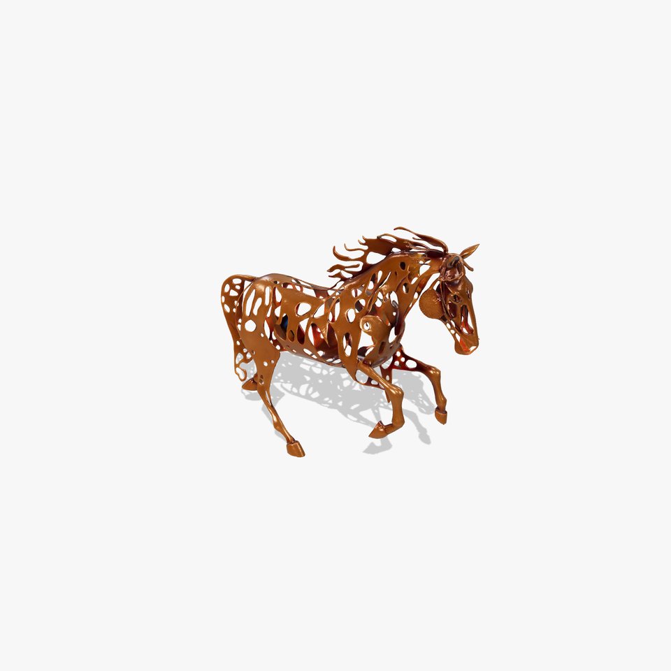 Bronze Filigree Horse model pack