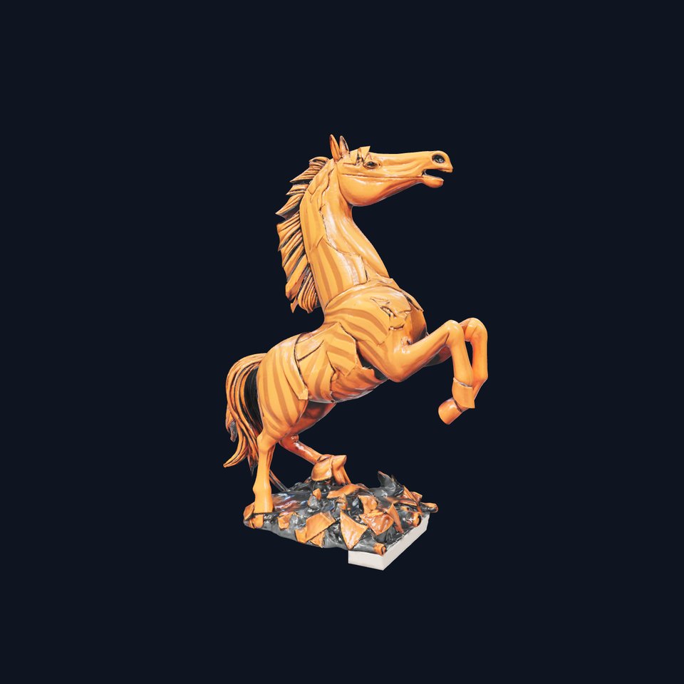 Dynamic Wooden Horse model pack