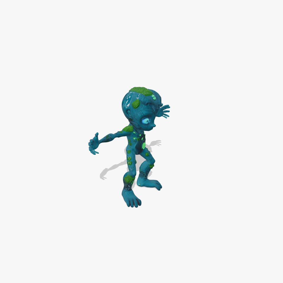 Mystical Alien Guardian model pack