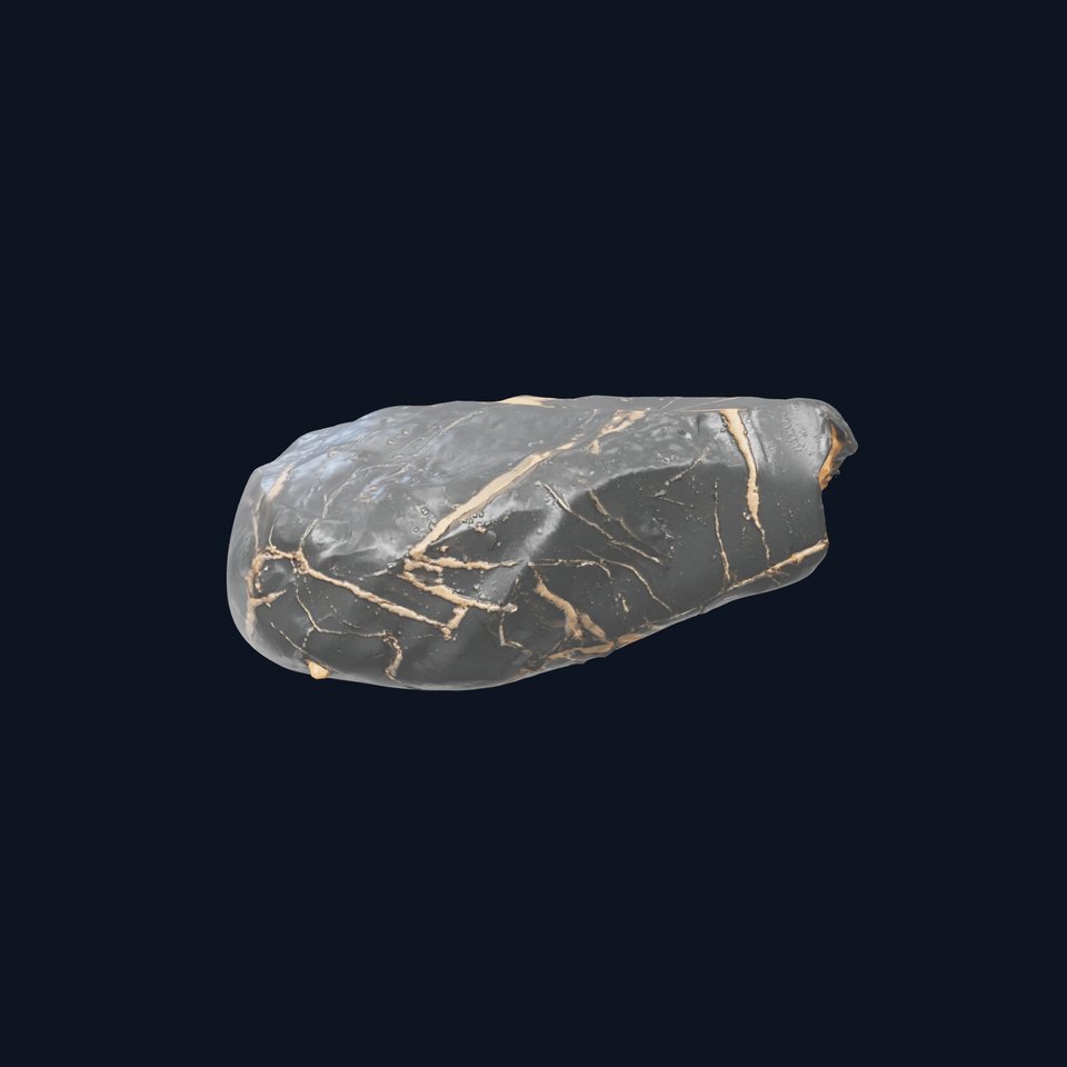 Black Marble Rock model pack